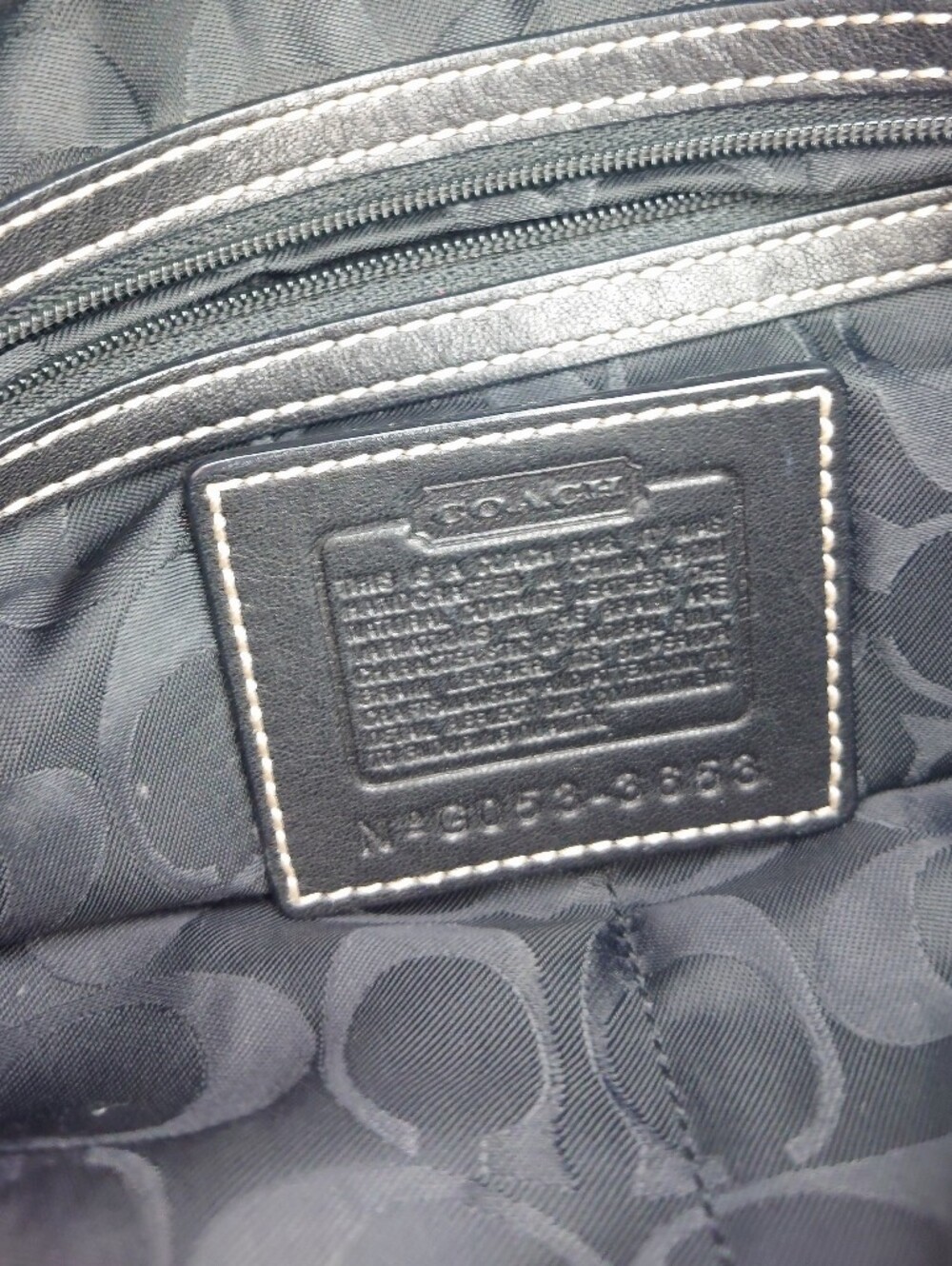 Vintage Y2K Coach Soho 3653 Black Leather Buckle Shoulder Bag - Picture 6 of 8